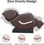 Real Relax Massage Chair Real Relax® SS01 Massage Chair Brown Refurbished 665878416928