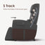 Real Relax Massage Chair Real Relax® PS2000 Massage Chair Black 665878415808