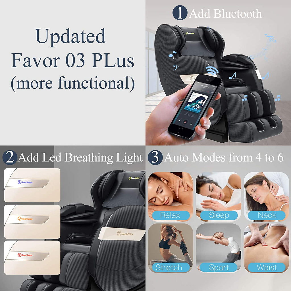 Real Relax Massage Chair Real Relax® Favor-03 Massage Chair NEW