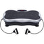 Real Relax Sports&Fitness AM9007 Mini Vibration Plate Exercise Machine Full Whole Body Workout Home Massager and Fitness Platformform Weight Loss & Toning, with Resistance Band，Remote Control and Support 330Ibs