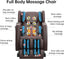 Real Relax Massage Chair Real Relax® SS01 Massage Chair Brown 665878409159