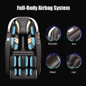 Real Relax Massage Chair Real Relax® PS6000 Massage Chair Brown 734598366629