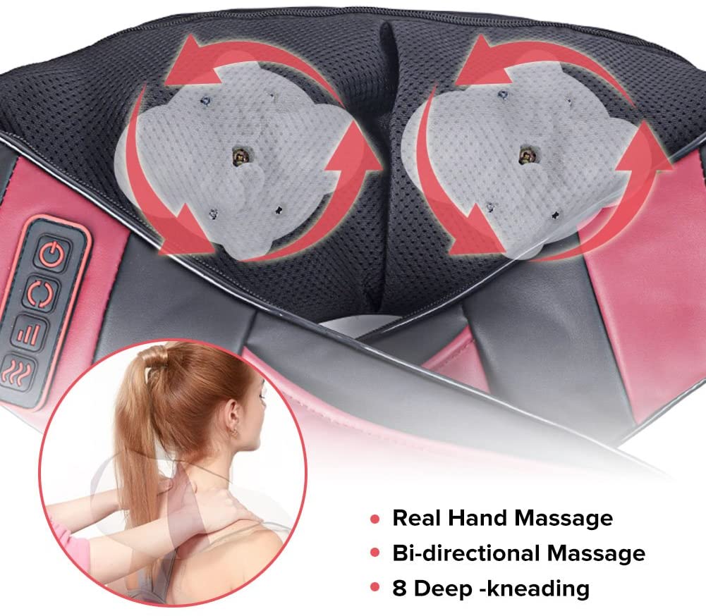 Real Relax Massage Chair Real Relax®  Back Shoulder & Neck Full Body Massage Deep Tissue 3D Kneading with Heat