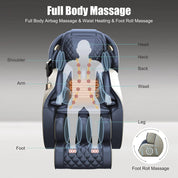 Real Relax Massage Chair Real Relax® Favor-06 Massage Chair Blue 635638444836