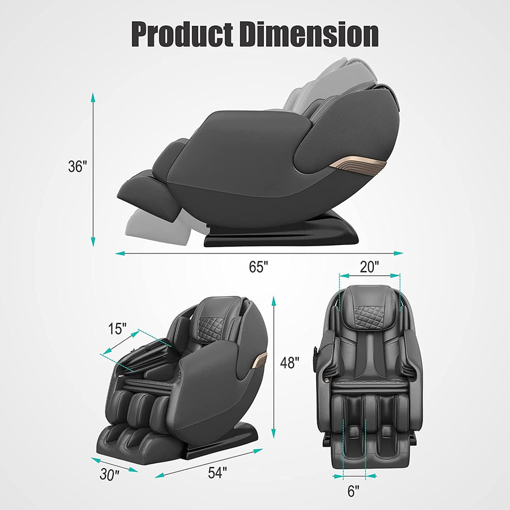 Real Relax Massage Chair Real Relax® PS3100 Massage Chair black
