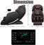 Real Relax Massage Chair Real Relax® Favor-06 Massage Chair Brown 635638444836