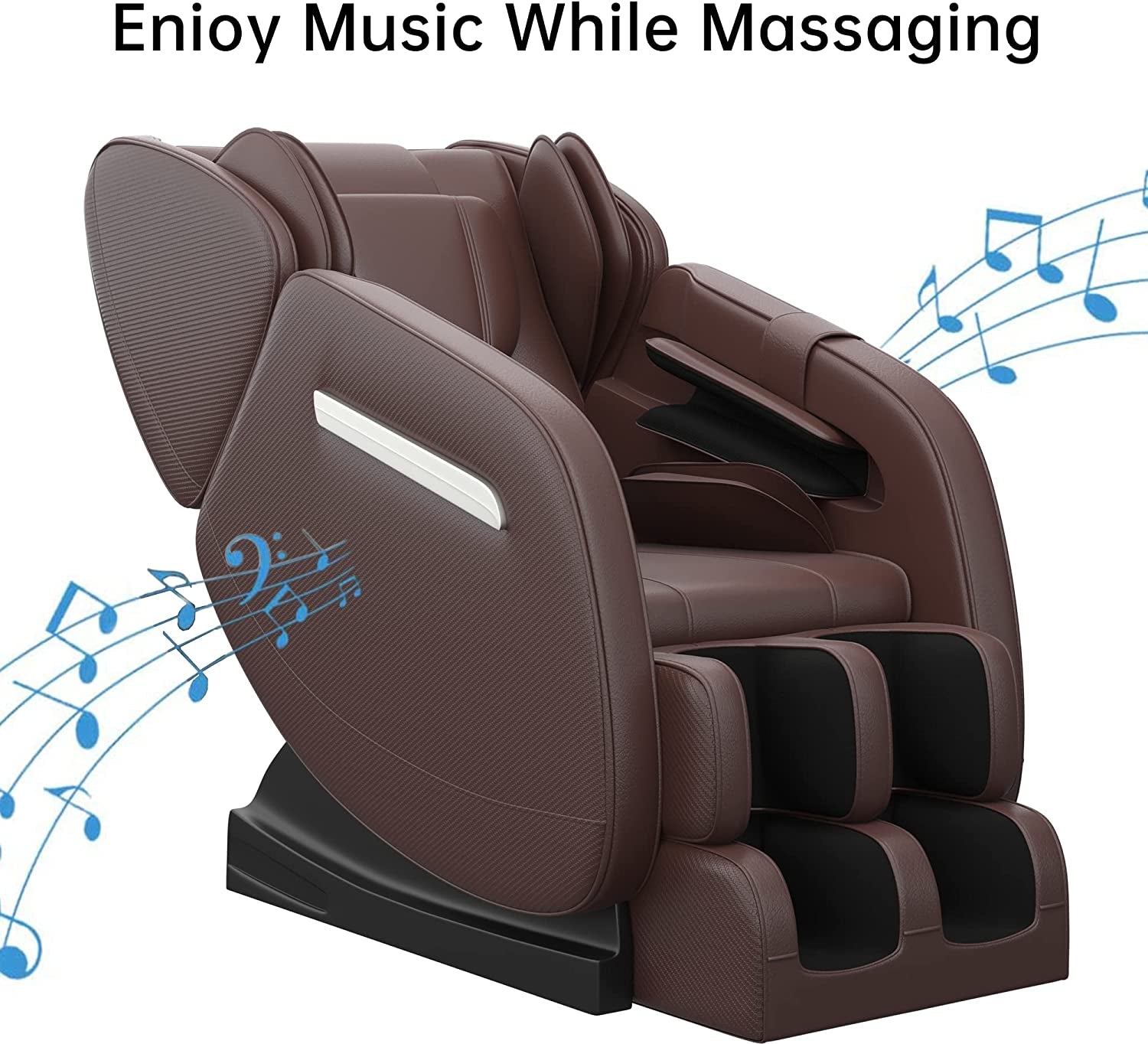 Real Relax Massage Chair Real Relax® MM350 Massage Chair Brown Refurbished 665878416867