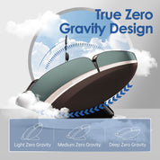 Real Relax Massage Chair Real Relax® PS6500 Massage Chair Brown 665878415563