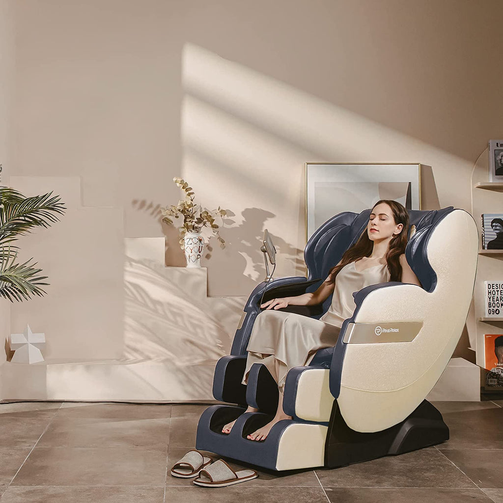 Real Relax Massage Chair Real Relax® 2022 Favor-03 ADV Massage Chair Blue 665878416737