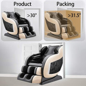 Real Relax Massage Chair Real Relax® Favor-SS03  Massage Chair black