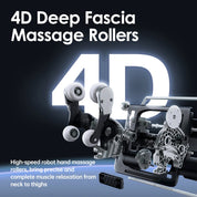 Real Relax Massage Chair Real Relax® PS6500 Massage Chair Champagne 665878415556