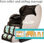 Real Relax Massage Chair Real Relax® Favor-03 Massage Chair Brown Refurbished