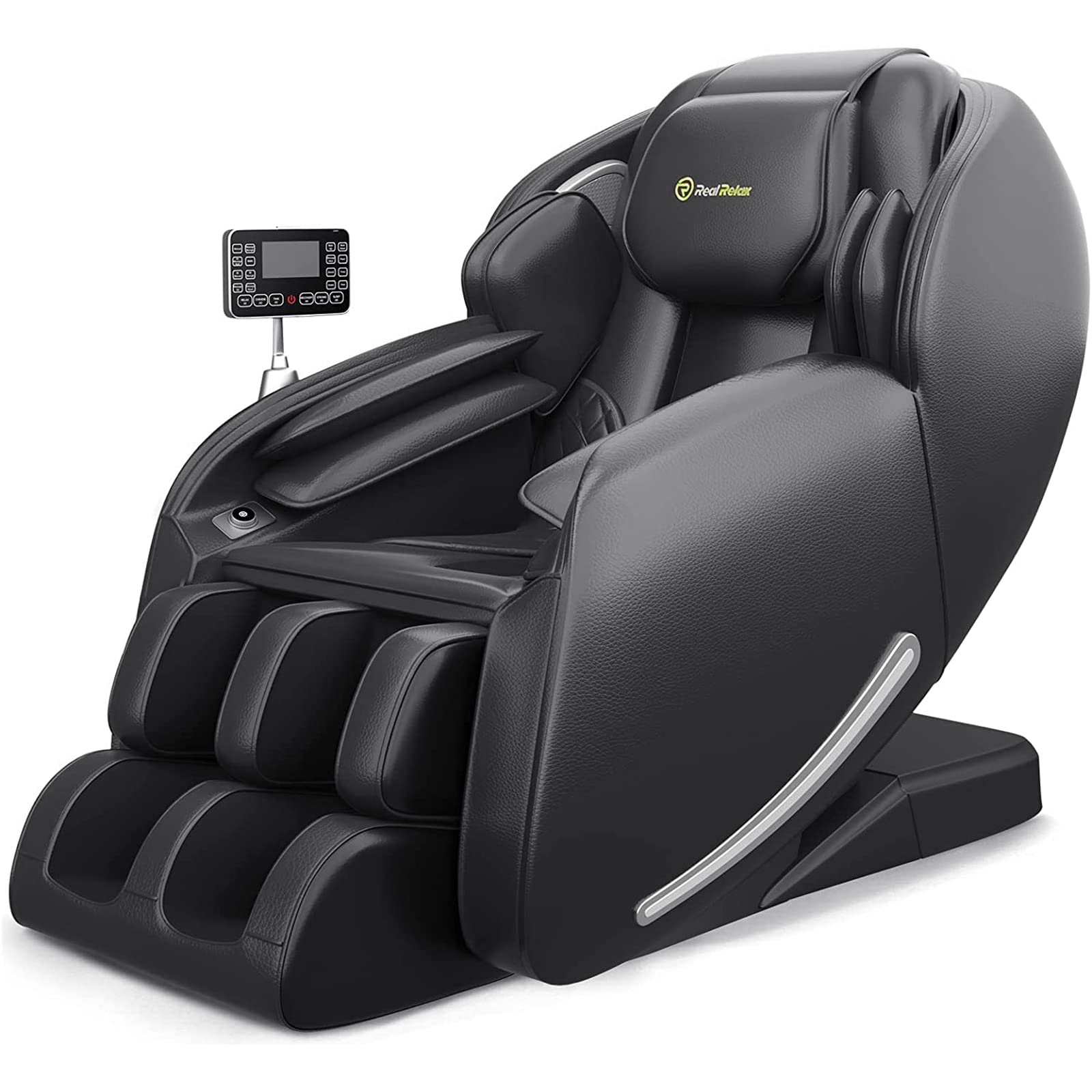 Real Relax Massage Chair Favor-06 Massage Chair Black 665878415372