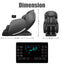 Real Relax Massage Chair Favor-06 Massage Chair Black 665878415372